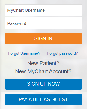 My Cleveland Clinic login page