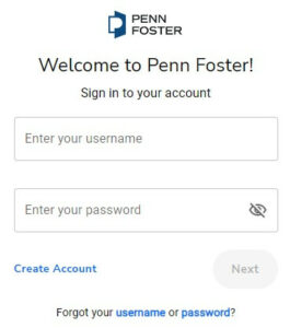 Penn Foster Student Login Page 265x300 