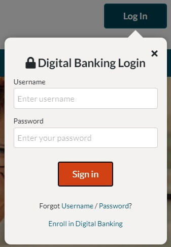 TDECU digital banking login page