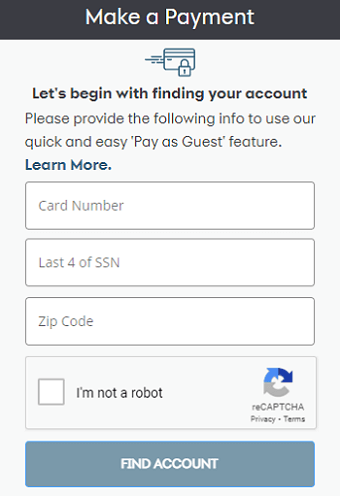 Synchrony pay as a guest online form