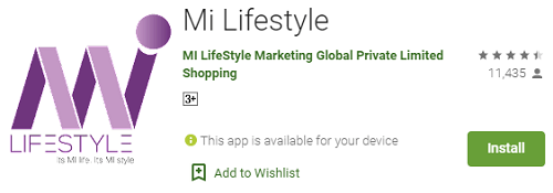 mi lifestyle app link on the play store