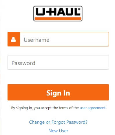 Uhaul life com login page
