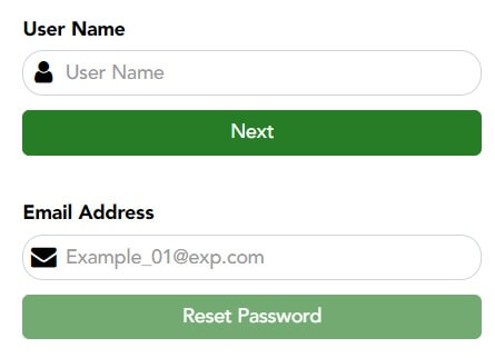 Roma ISD parent password reset page